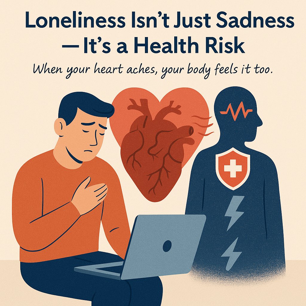 Loneliness Isn't Just Sadness -- It's a Health Risk